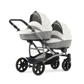 Carriage for twins for newborns